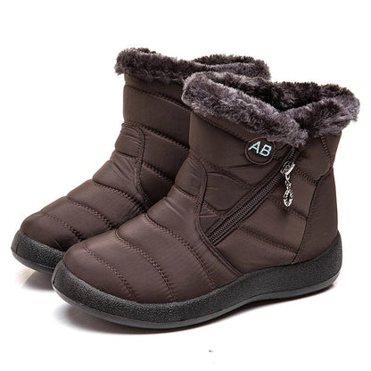 INFINIT valkeria S100 ' women's winter ankle boots ' / Women's ankle snow boots Shoes Brown / US 6.5 / EU 37 / UK 3 Infinit Store Infinit Store Infinit Sneakers