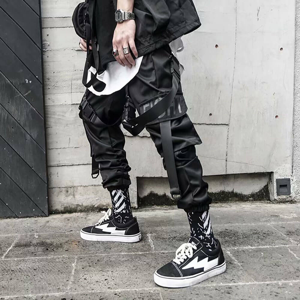 Mens Multi Pocket Harem Cargo Pant Streetwear Punk Style Hip Hop Casual Cargo  Trousers Primark Joggers In Black WG02 From Beenni, $27.66 | DHgate.Com