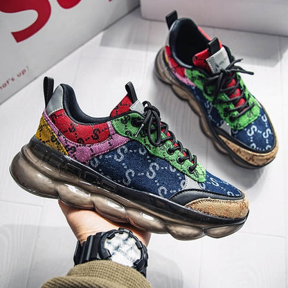 Colorful Chunky shoes - Velzard Buck Sneakers Shoes Infinit Store Infinit Store Infinit Sneakers