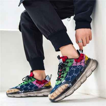 Colorful Chunky shoes - Velzard Buck Sneakers Shoes Infinit Store Infinit Store Infinit Sneakers