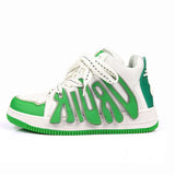 DROID shoes men's high top sneakers Shoes Green / US 8.5 / UK 8 / EU 42 ( 263 cm / 263 mm ) Infinit Store Infinit Store Infinit Sneakers