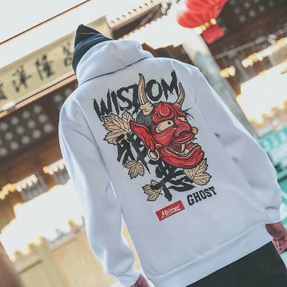 Demon Hoodie Japanese Oni hoodie Coats & Jackets Infinit Store Infinit Store Infinit Sneakers