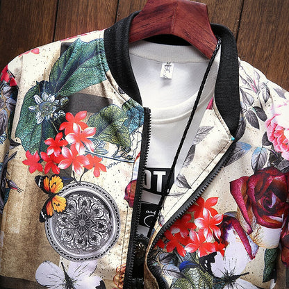 Flowers Windbreakers jackets for men Coats & Jackets Infinit Store Infinit Store Infinit Sneakers