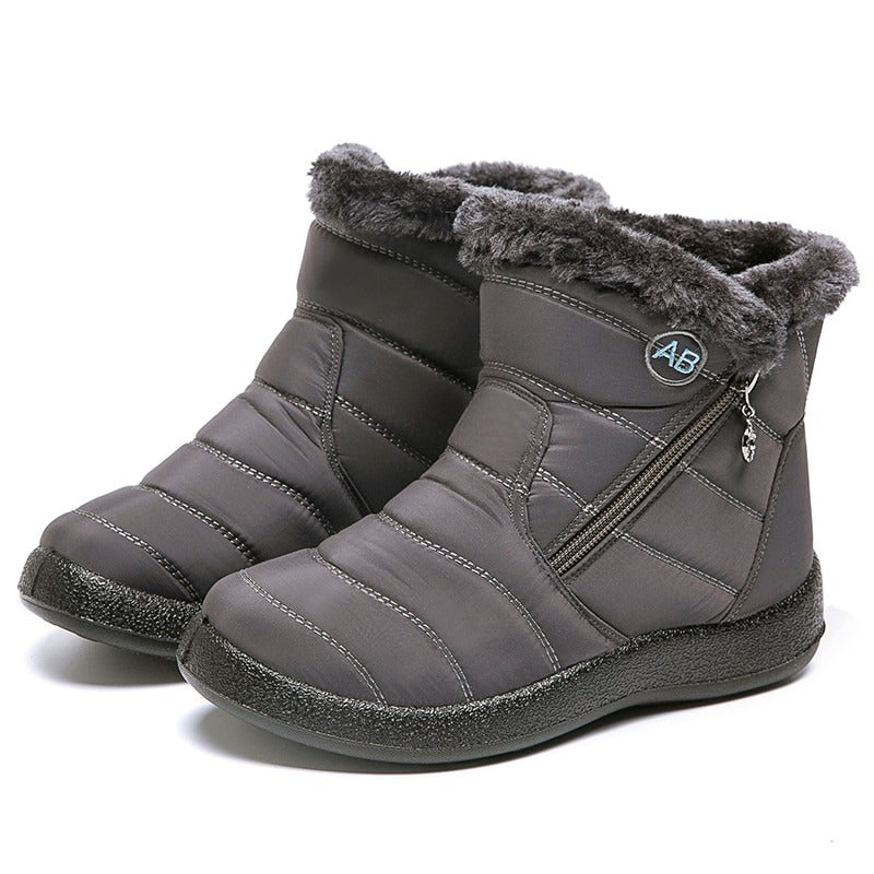 INFINIT valkeria S100 ' women's winter ankle boots ' / Women's ankle snow boots Shoes Deep Gray / US 7.5 / EU 38 / UK 5 Infinit Store Infinit Store Infinit Sneakers