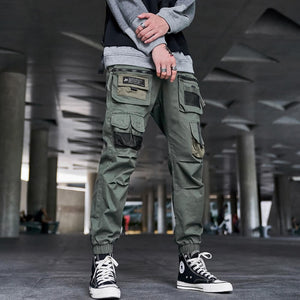 Black Cargo Pants tactical Japanese black Techwear cotton pants - INFINIT STORE