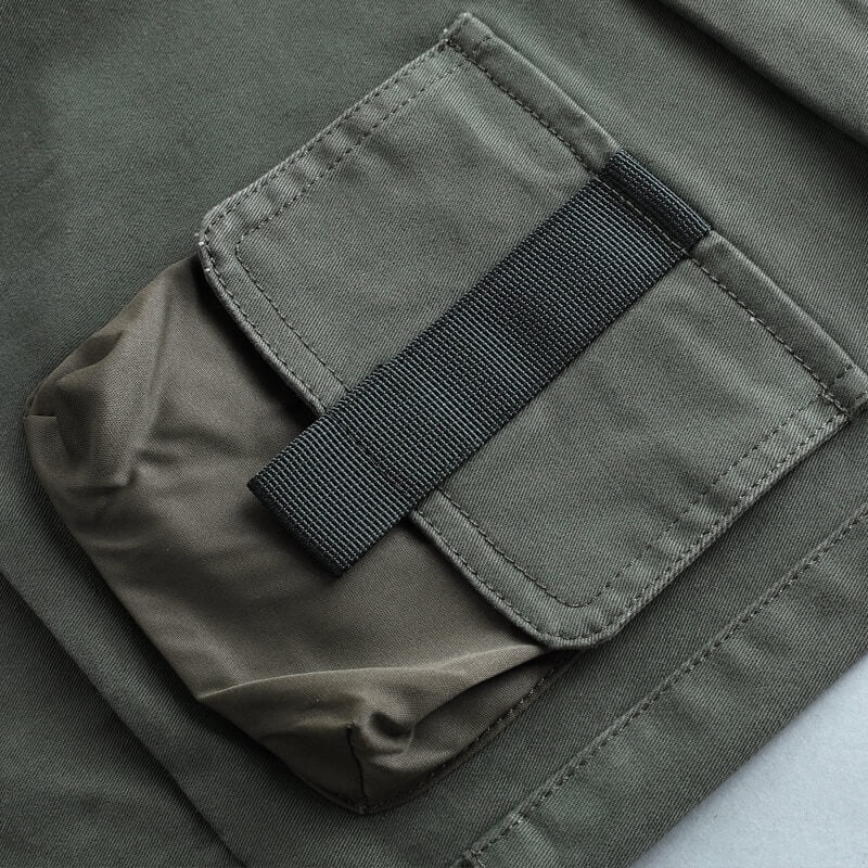 JH Green Cargo Pants tactical Japanese black Techwear – INFINIT STORE