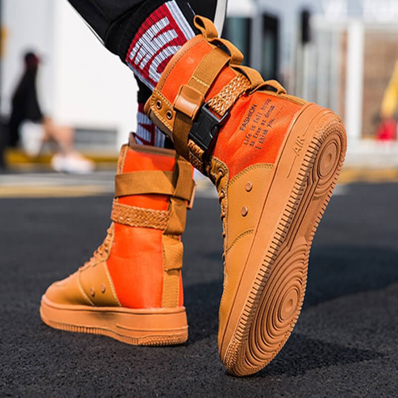 Ultra high top clearance sneakers