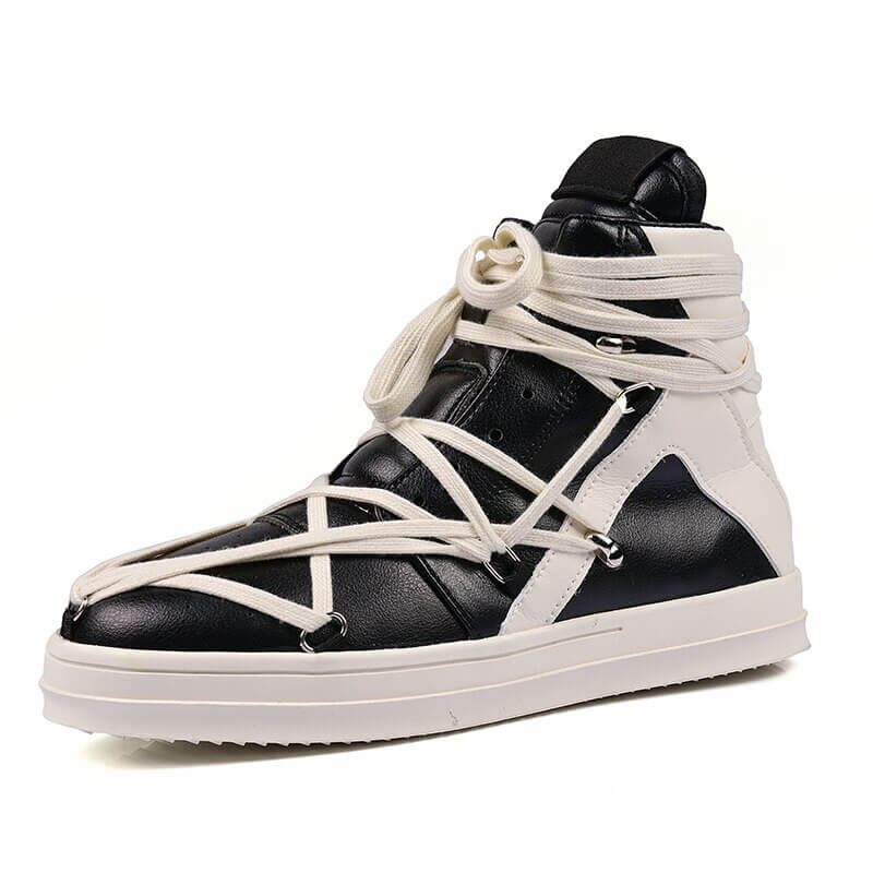 INFINIT Blaze EnigmaX high top sneakers Shoes Black / US 11 / UK 10.5 / EU 45 ( 28.5 cm / 285 mm ) Infinit Store Infinit Store Infinit Sneakers