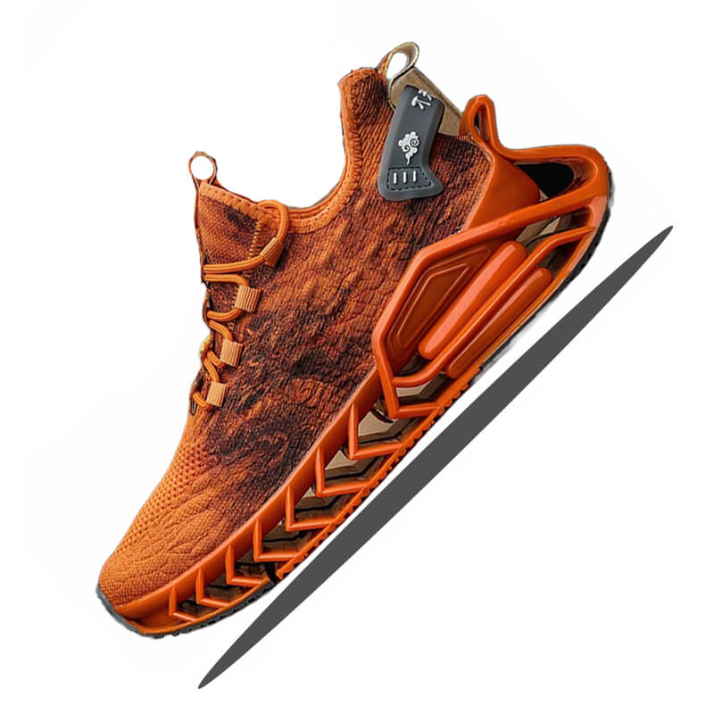 INFINIT Blaze Ryu Sneakers best athletic shoes 2022 Shoes Orange / US 6.5 / UK 6 / EU 39 Foot Length ( 24.5 cm / 245 mm ) Infinit Store Infinit Store Infinit Sneakers