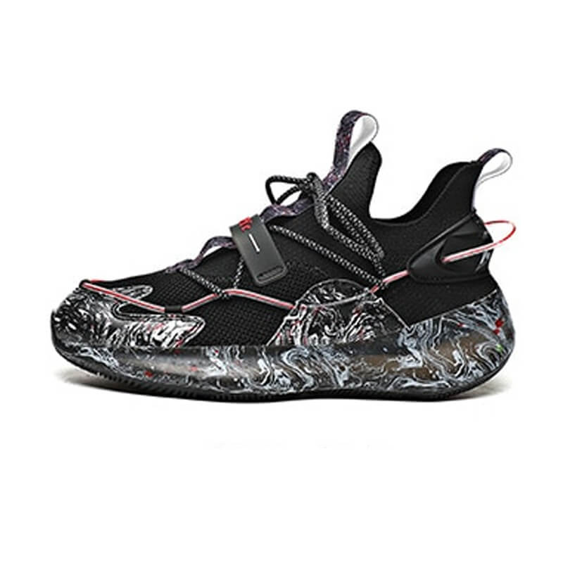 INFINIT Blaze Spectre breathable high top sneakers Shoes Black / US 8 / UK 7.5 / EU 41 ( 25.5 cm / 255 mm ) Infinit Store Infinit Store Infinit Sneakers