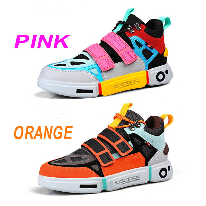 INFINIT 'Blaze Chromatic' Sneakers Colorful High top Sneakers Shoes Infinit Store Infinit Store Infinit Sneakers