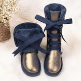 INFINIT valkeria D100 ' women's winter boots ' / Women's snow boots Shoes DARK BLUE / US 4 / UK 2 / EU 35 Infinit Store Infinit Store Infinit Sneakers