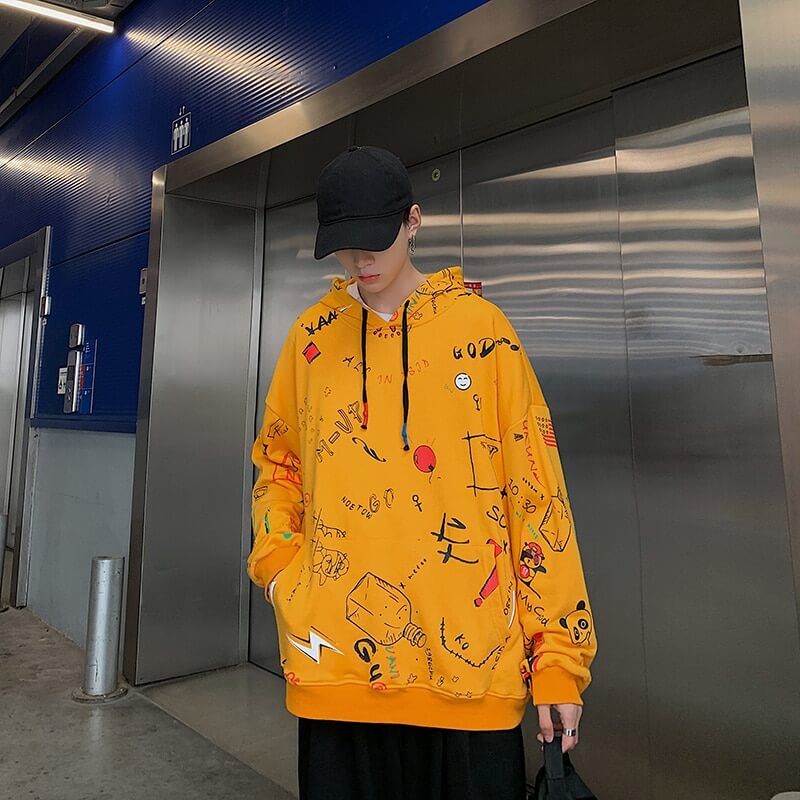 Yellow 2024 hoodie fashion