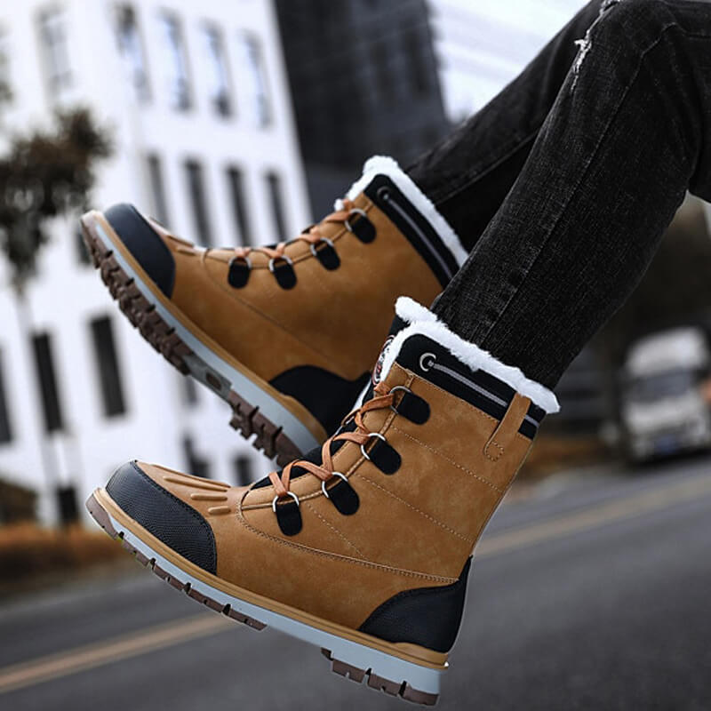 Mens Winter boots Waterproof Casual Boots INFINIT STORE Mens Winter boots Waterproof Casual Boots INFINIT STORE