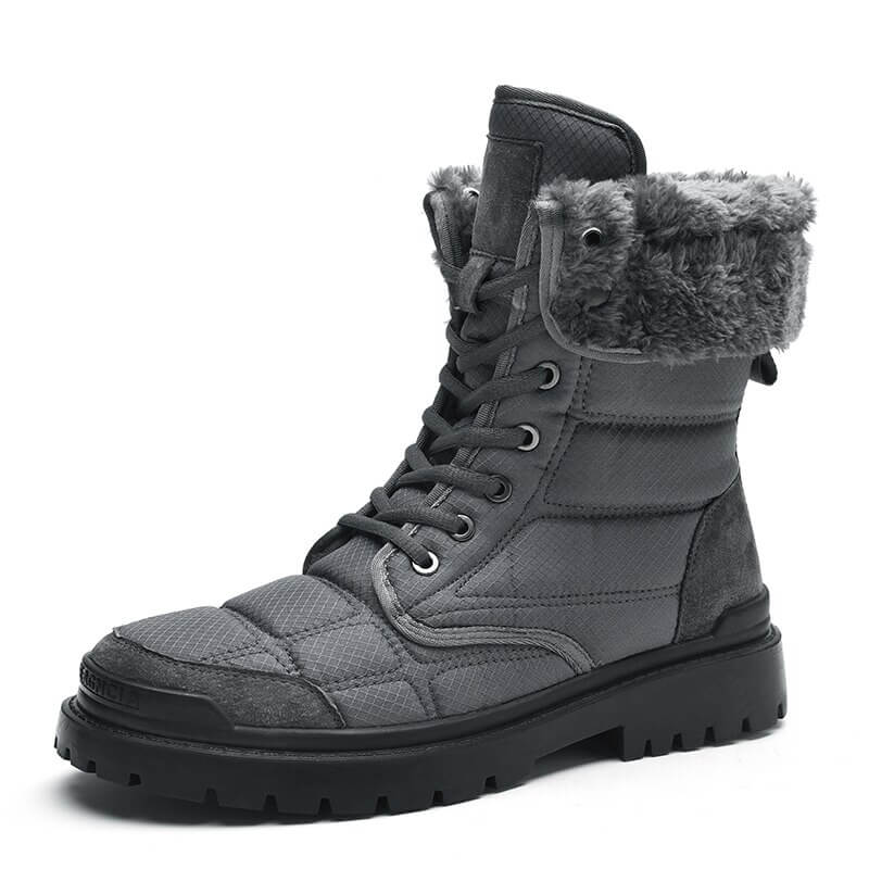 Octa-x outdoor mens winter boots 2022 boots Gray Middle Top / US 6 / UK 5.5 / EU 38 Foot Length ( 24 cm / 240 mm ) Infinit Store Infinit Store Infinit Sneakers