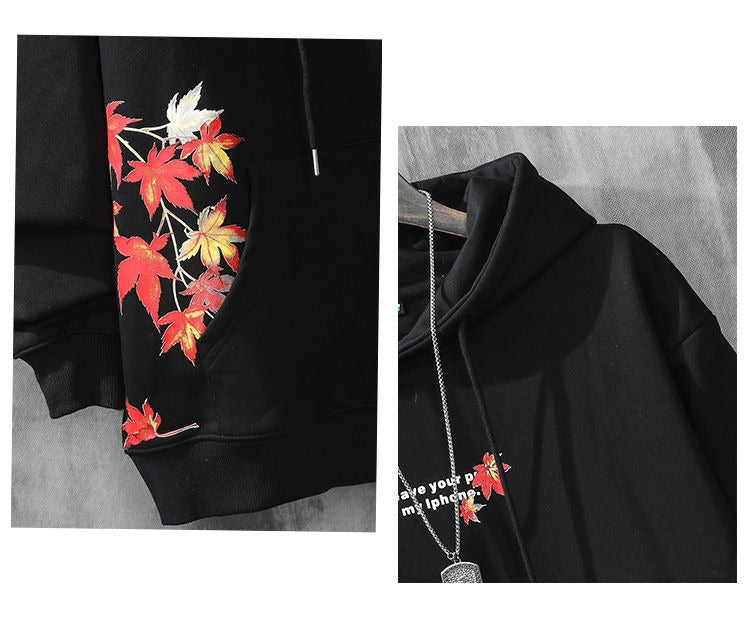 Sakura Maple Leaf Hoodie Coats & Jackets Infinit Store Infinit Store Infinit Sneakers