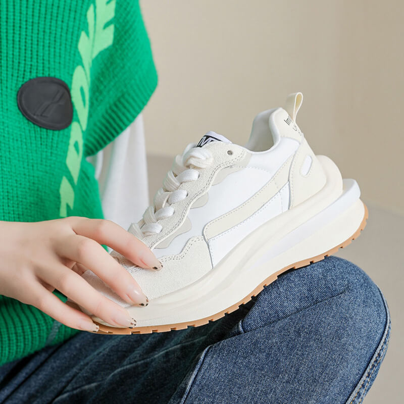 Fashion hipster cool woman white sneakers hi-res stock photography and  images - Alamy