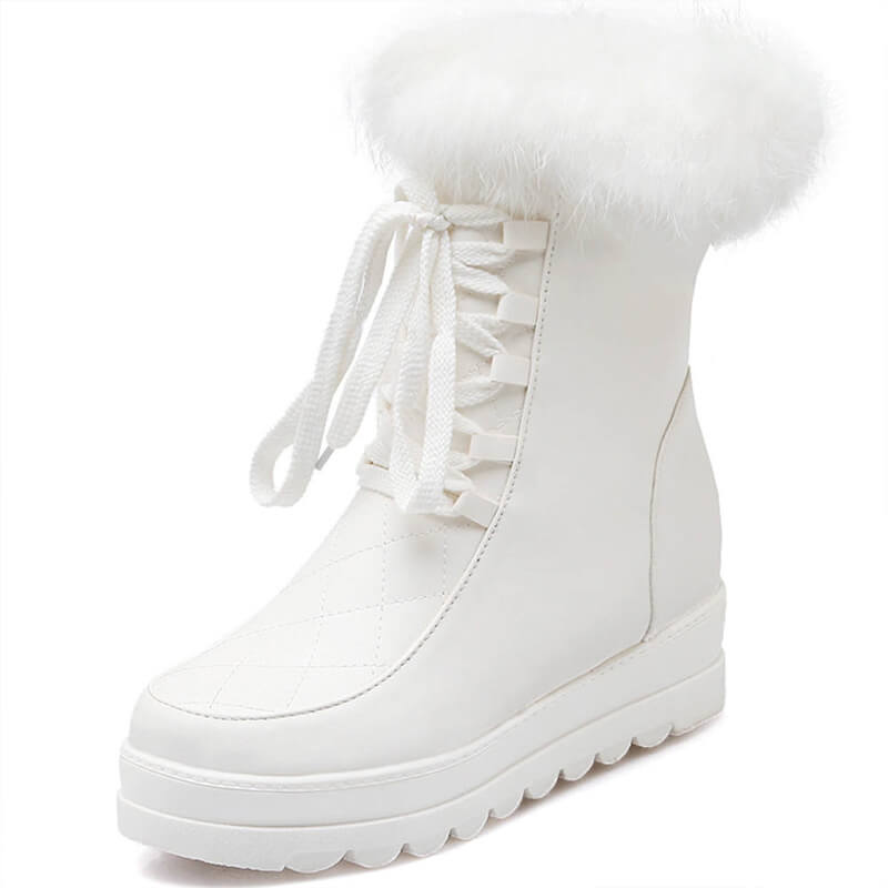 Valkeria T200 fashion womens winter boots 2022 Shoes White / US 4 / EU 35 Foot Length ( 22 cm / 220 mm ) Women Infinit Store Infinit Store Infinit Sneakers
