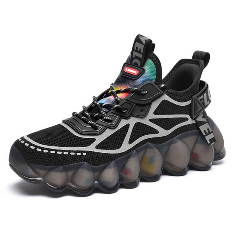 Velove Sneakers Kings of Kings Breathable Sneakers Shoes Black / US 8 / EU 41 / UK 7.5 ( 25.5 cm / 255 mm ) Infinit Store Infinit Store Infinit Sneakers