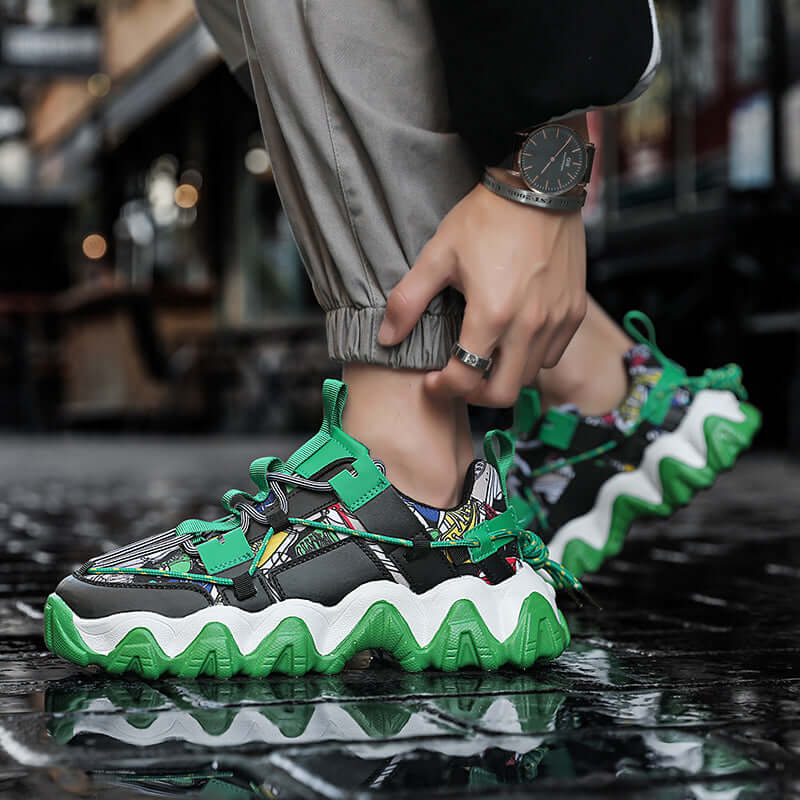 Velzard Wavy Maze Sneakers chungky bulky shoes 2022 Shoes Infinit Store Infinit Store Infinit Sneakers