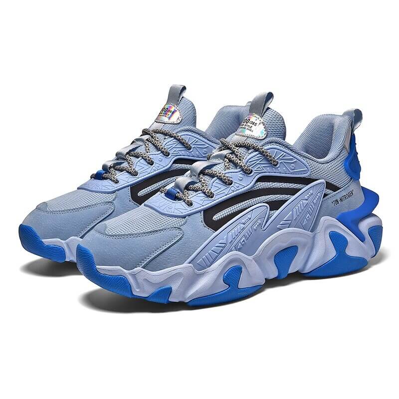 Velzard '78 Nitrogen' INFINIT Sneakers Shoes Grey Blue / UK 7.5 / US 8 / EU 41 ( 25.6 cm / 256 mm ) Infinit Store Infinit Store Infinit Sneakers