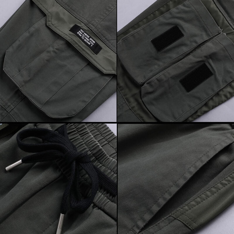 JH Green Cargo Pants tactical Japanese black Techwear cotton pants 202 ...