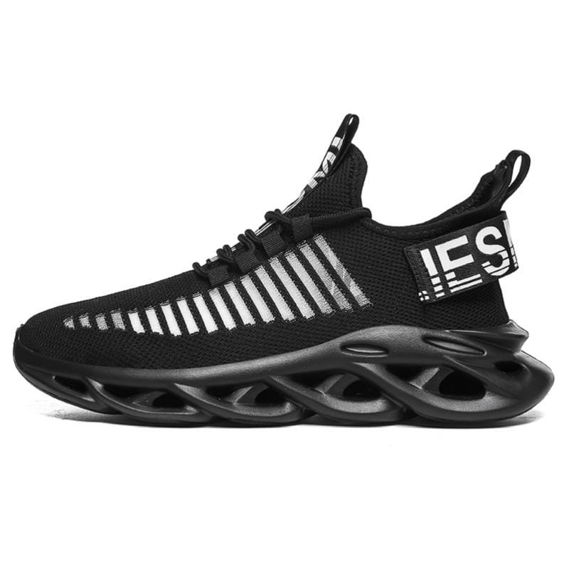 INFINIT Phantom 'Mohawk Rogue' Sneakers Shoes Black / US 7 / EU 39 / UK 6.5 ( 24.5 cm / 245 mm ) Infinit Store Infinit Store Infinit Sneakers